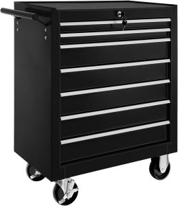 chariot d’atelier tectake 7 tiroirs