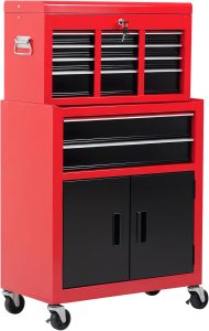 servante atelier HOMCOM 6 tiroirs