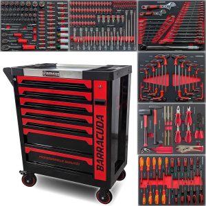 servante d'atelier Barracuda Tools CUDA Max XXL 8 tiroirs