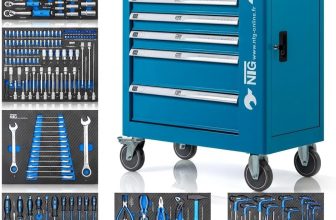 Notre test du chariot à outils NTG 247 pièces 7 tiroirs